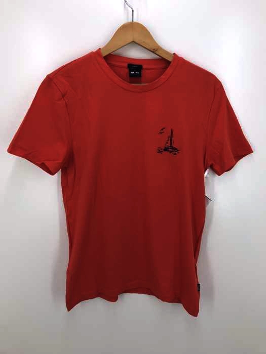 BOSS HUGO BOSS(ボスヒューゴボス) SLIM FIT胸刺繍クルーネックTシャツ レディース トップス