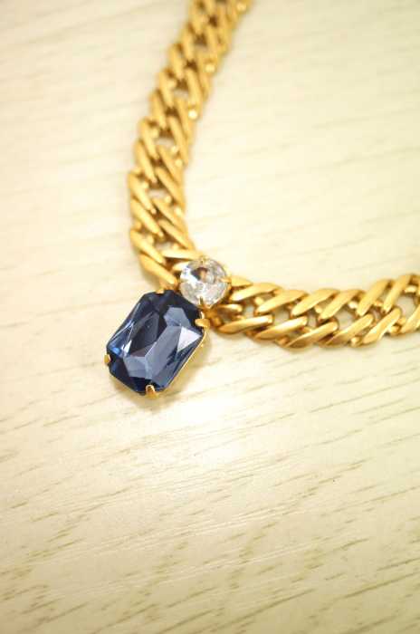 Demi-Luxe BEAMS （ビームス） 2ストーン ネックレス レディース アクセサリー