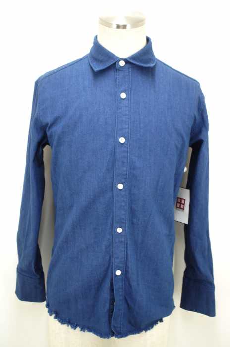 SUPERTHANKS （スーパーサンクス） 17SS カットオフデニムシャツ メンズ トップス