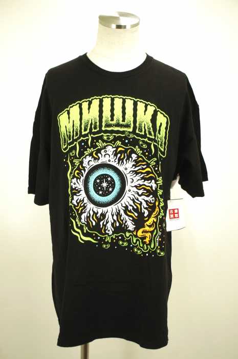 MNWKA  （ミシカ） フロントプリントTシャツ メンズ トップス