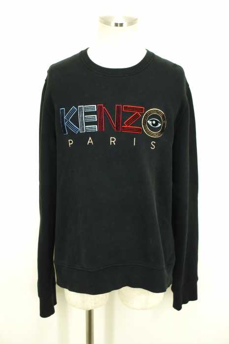 KENZO （ケンゾー） ロゴ刺繍スウェットトップス メンズ トップス