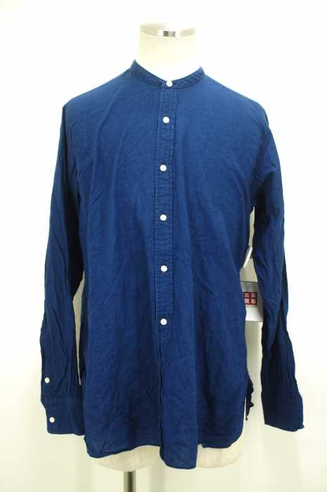 KAPTAIN SUNSHINE (キャプテンサンシャイン) Band Collar Shirts メンズ トップス