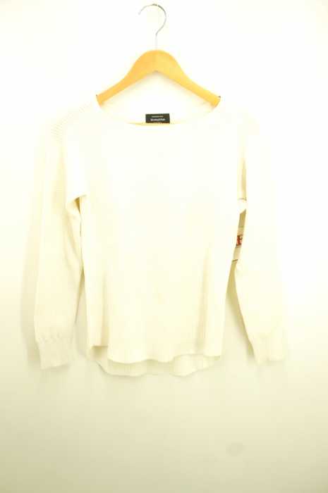 UNITED ARROWS green label relaxing （ユナイテッドアローズグリーンレーベルリラクシング） C/NYワッフル B/Nニット レディース トップス