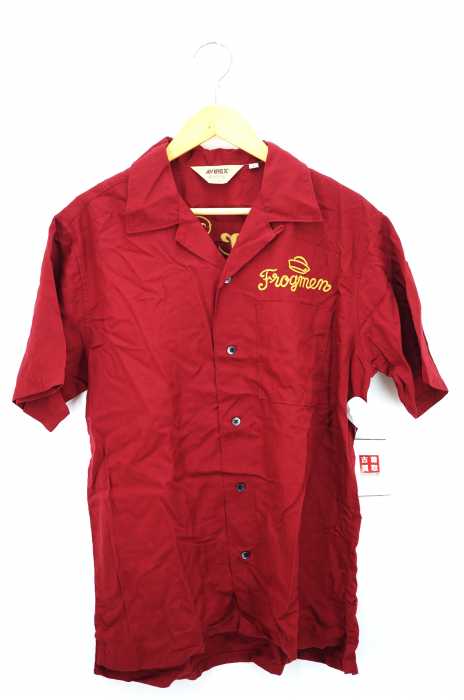 AVIREX(アヴィレックス) BOWLING SHIRT AVIREX DIVERS ボーリングシャツ ダイバーズ メンズ トップス