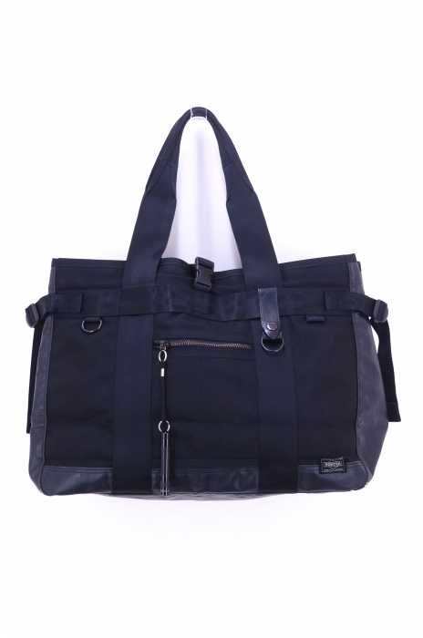 PORTER （ポーター） RUBBER PAINT ラバーコーティング加工 ナイロンキャンバス ビッグトートバッグ メンズ バッグ