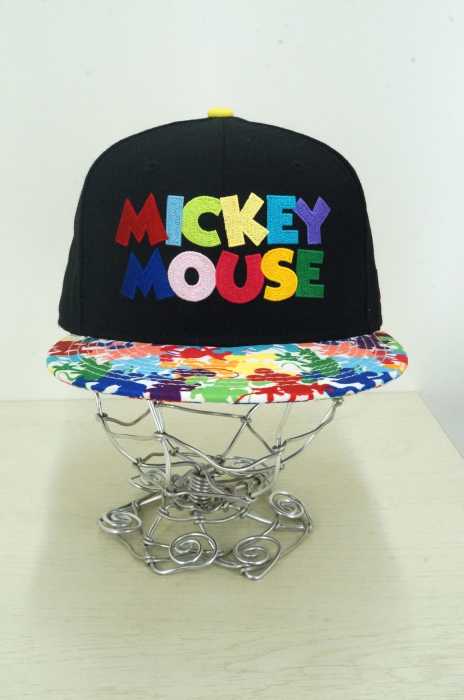 NEW ERA × Disney（ニューエラディキーズ） MICKEY MOUSE マルチカラー刺繍6パネルキャップ メンズ 帽子