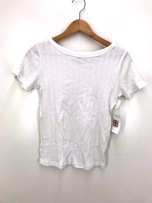 UNITED ARROWS green label relaxing（ユナイテッドアローズグリーンレーベルリラクシング） CB ハリヌキ テレコ BN PO SSL カットソー レディース トップス