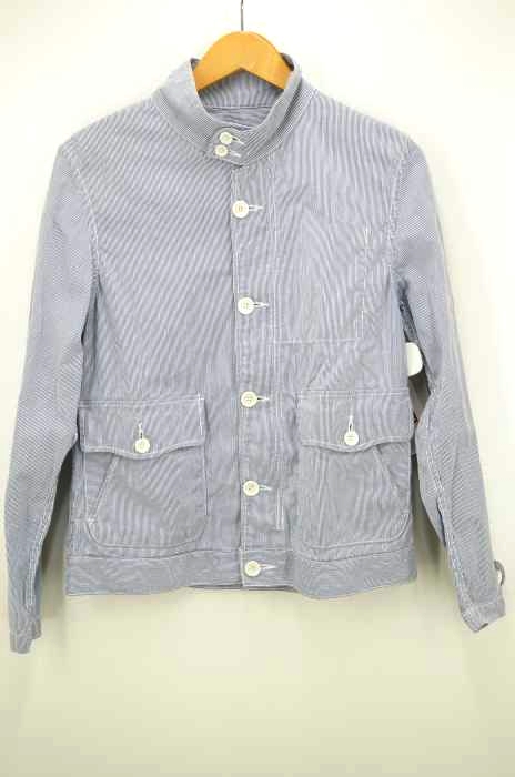 SIMPLICITE PLUS（シンプリシテ プリュス） スタンドカラー　ストライプ　ジャケット メンズ アウター