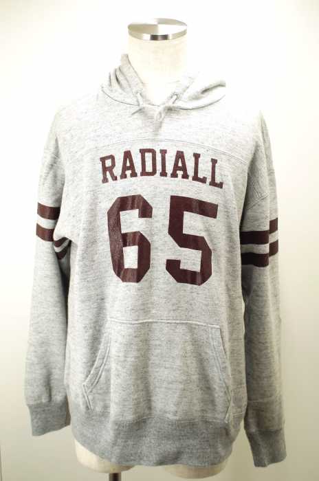 RADIALL（ラディアル） ナンバリングプリントスウェットパーカー メンズ トップス