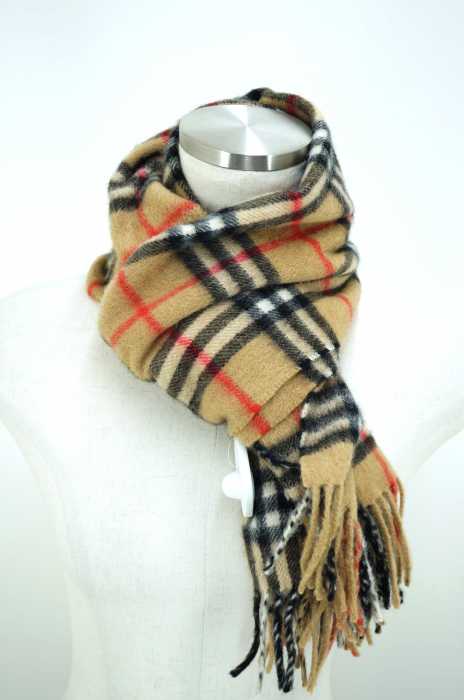 Burberrys バーバリーズ バーバリーチェック柄マフラー メンズ ファッション雑貨 ブランド古着買取販売バズストア