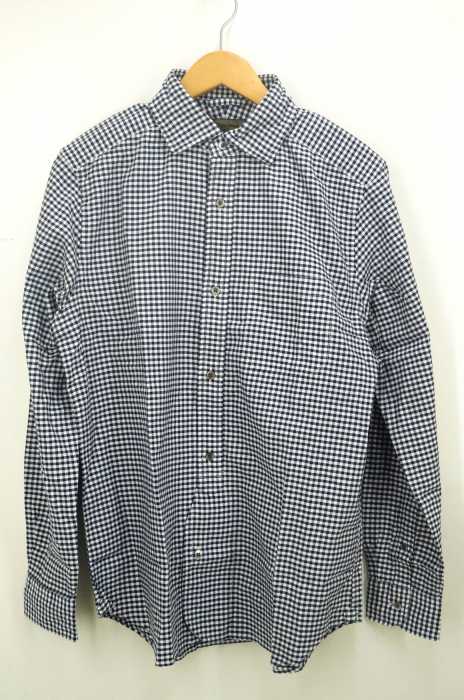 NIGEL CABOURN (ナイジェルケーボン ) ギンガムチェック柄 ブリティッシュオフィサーズシャツ メンズ トップス