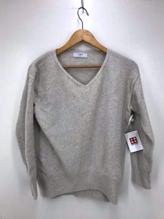 SLOBE IENA（スローブイエナ） フォックススーパーファインメリノウールプルオーバー メンズ トップス