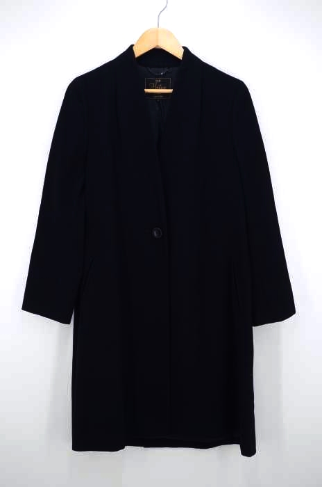 23区（ニジュウサンク） HERITAGE CLASSIC LORO PIANA ロロピアーナ ウール ノーカラー チェスターコート レディース アウター