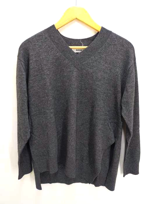 ZUCCa（ズッカ） カシミャ混Vネックニット レディース トップス