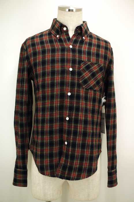BAND OF OUTSIDERS （バンドオブアウトサイダーズ） タータンチェックネルボタンシャツ メンズ トップス