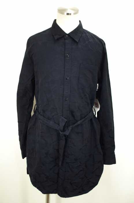 AZIONE×LHP （アジオネ×エルエイチピー） AZIONE カモ柄ロングシャツ メンズ トップス