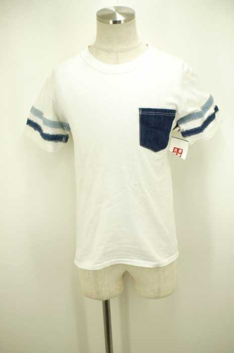 ALOHA DENIM （アロハデニム） デニム切替Tシャツ メンズ トップス
