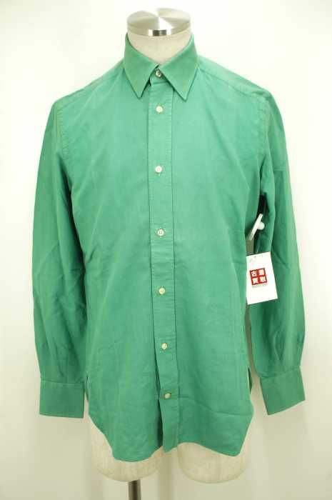 MP di Massimo Piombo () イタリア製 製品染めプレーンシャツ メンズ トップス