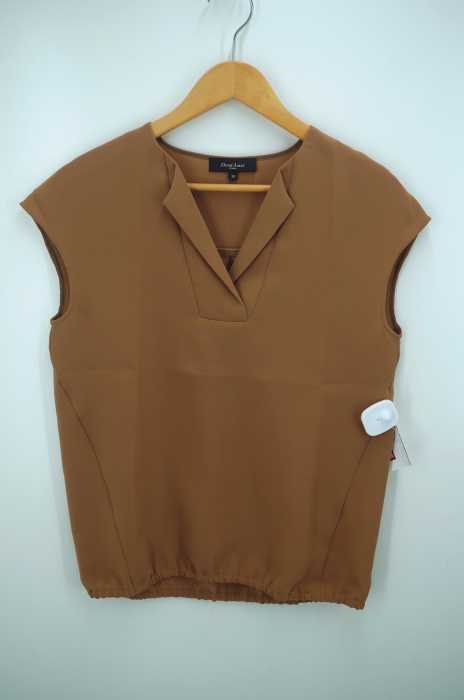Demi-Luxe BEAMS (デミルクスビームス) 裾ゴム スキッパーブラウス レディース トップス