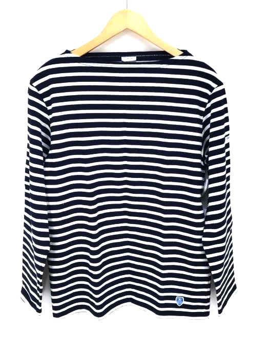 ORCIVAL(オーチバル) ボートネックボーダーTシャツ メンズ トップス