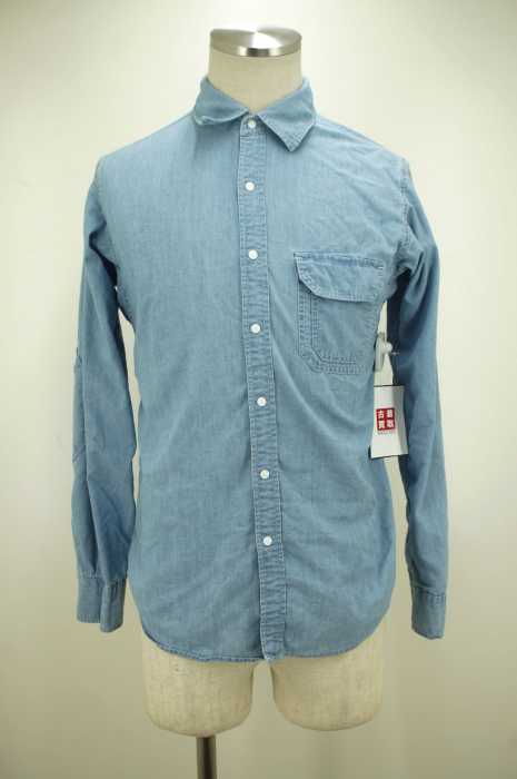 THE NORTH FACE PURPLE LABEL (ザノースフェイスパープルレーベル) COOLMAX Indigo Chambray Shirt Indigo メンズ トップス