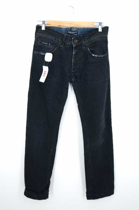 DOLCE&GABBANA (ドルチェアンドガッバーナ) USED加工 メンズ パンツ