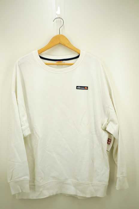 ellesse（エレッセ） ワンポイントロゴワッペン付きプルオーバー メンズ トップス