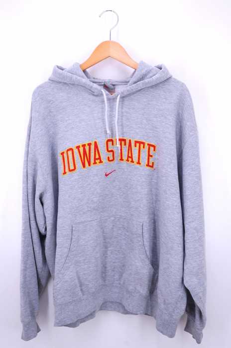 NIKE (ナイキ) オーバーサイズ IOWA STATE フロントスウォッシュロゴ刺繍 メンズ トップス