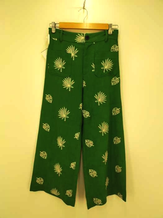 Zara ザラ エンブロイダリー キュロットパンツ レディース パンツ ブランド古着買取販売バズストア