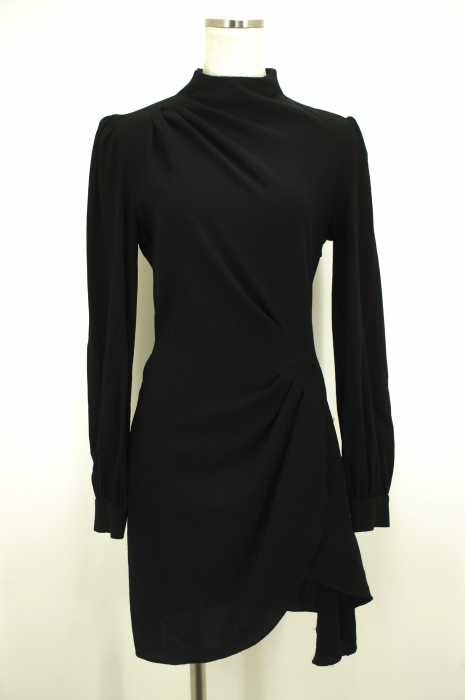 ZARA WOMAN (ザラ ウーマン) モックネック変形ワンピース レディース ワンピース