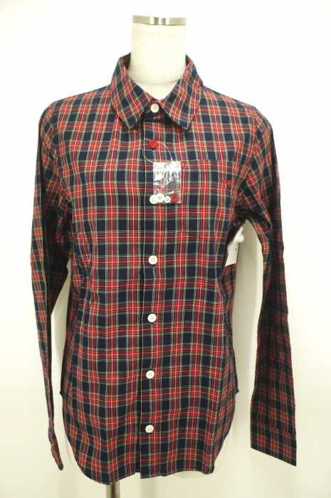 X-girl （エックスガール） BASIC  BD  SHIRT チェックボタンシャツ レディース トップス
