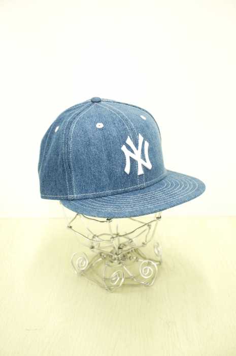 NEW ERA （ニューエラ） NY刺繍デニムベースボールスナップバックキャップ メンズ 帽子