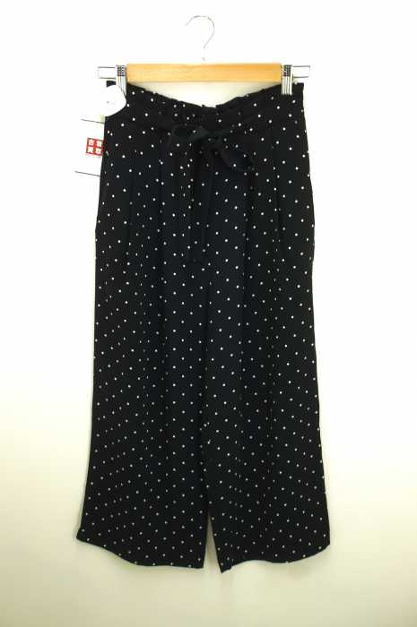ZARA BASIC （ザラベーシック） ウエストベルト付きワイドPT レディース パンツ