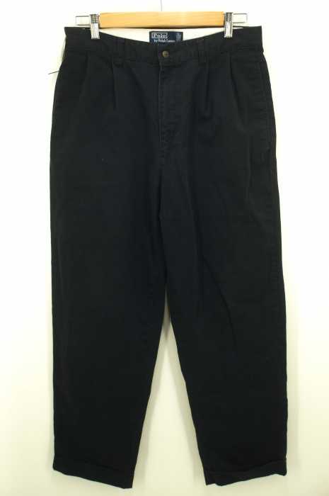 Polo by RALPH LAUREN （ポロバイラルフローレン） タック入りワイドテーパード メンズ パンツ