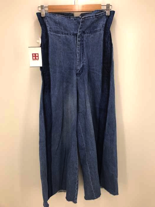 JEANASIS(ジーナシス) 2wayハイウエストワイドデ二ムパンツ レディース パンツ