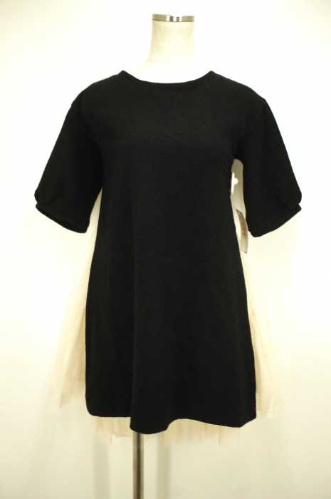 MERCURY DUO （マーキュリーデュオ） 14AW ウールジョーゼット　チュール レディース ワンピース