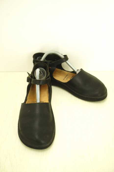 Aurora shoe Co.(オーロラシューズ カンパニー) Chinese ワンストラップオイルドステインレザー レディース シューズ