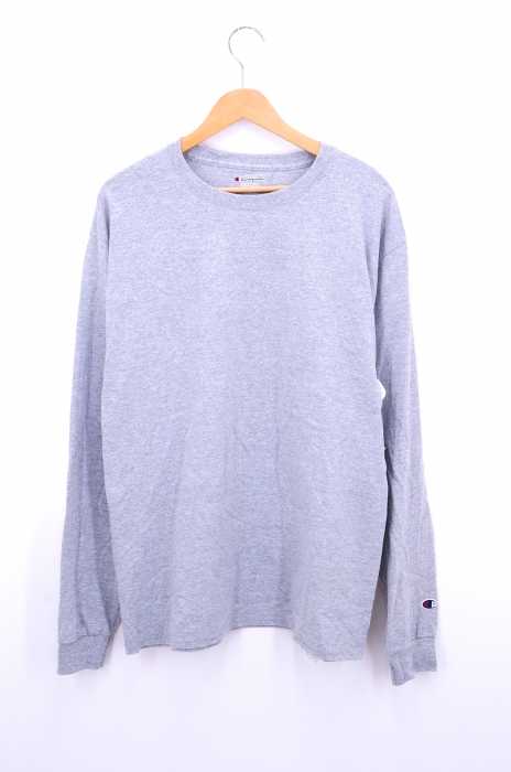 Champion (チャンピオン) コットンクルーネックロンT メンズ トップス