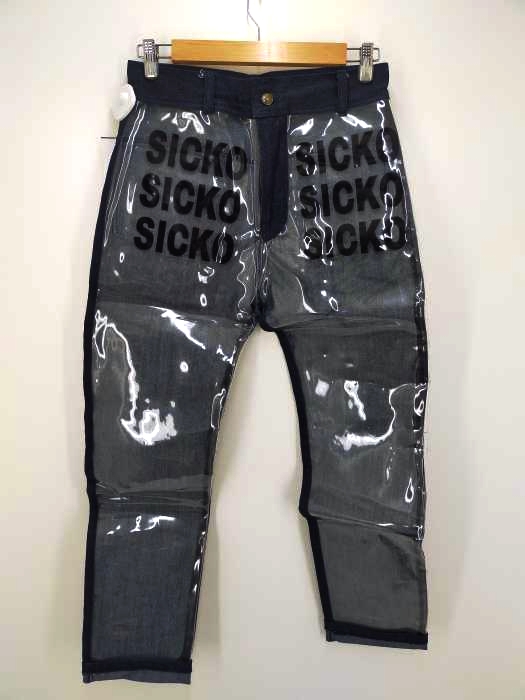 DOLLS KILL（ドールズキル） clear pvc sicko cártel pants メンズ