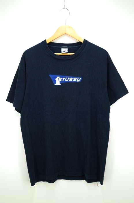 Stussy（ステューシー） USA製 クルーネック プリントTシャツ メンズ トップス
