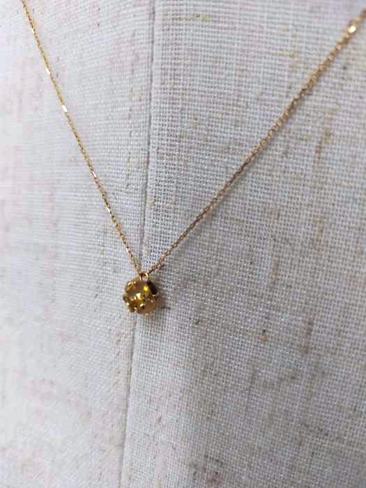 COBE COBE（コービーコービー） くま付きネックレス K10 レディース アクセサリー