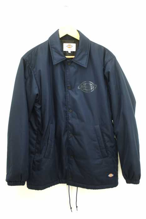 Dickies (ディッキーズ) ロゴプリント フルカラーミニタグ 中綿 コーチジャケット メンズ アウター