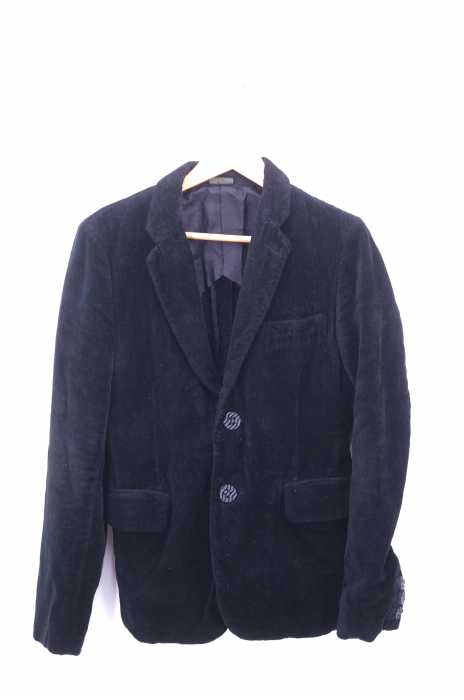 COMME des GARCONS HOMME PLUS （コムデギャルソンオムプリュス） AD2012 13SS Poor King期 タイヤボタン パイルコーデュロイ 2Bテーラードジャケット メンズ アウター