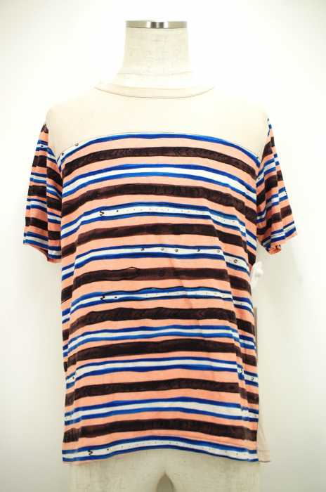 TSUMORI CHISATO (ツモリチサト) スネークボーダーTシャツ メンズ トップス