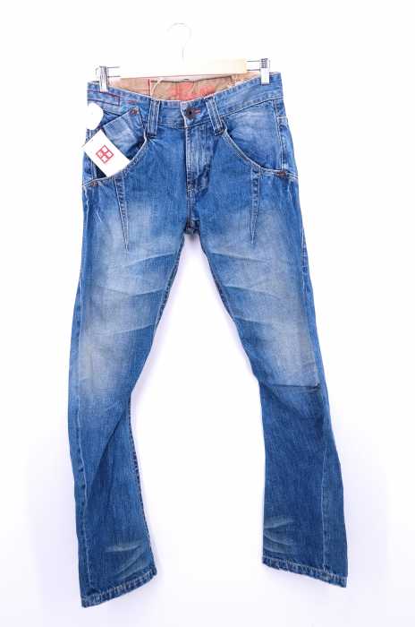 TOUGH Jeansmith（） USED加工 バナナカーブデニム メンズ パンツ