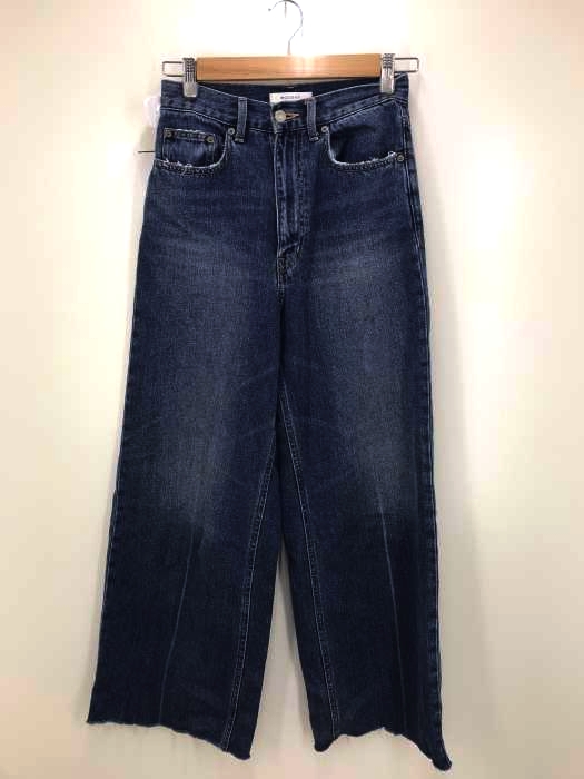 moussy（マウジー） カットオフワイドデニムパンツ レディース パンツ