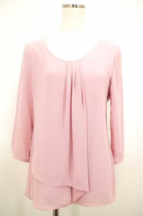 COUP DE CHANCE (クードシャンス) シフォンフロントタックトップス レディース トップス