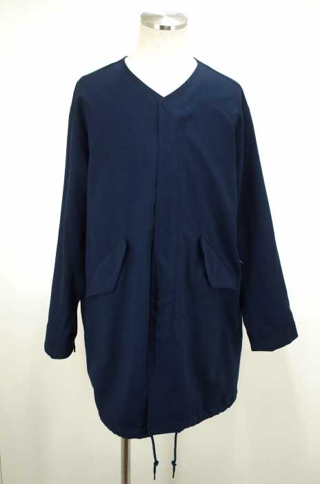 MONKEY TIME (モンキータイム) 15SS PE/TRO NO/COLLAR COAT ノーカラーコート メンズ アウター