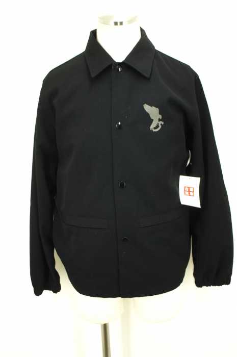 UNITED ARROWS BLUE LABEL (ユナイテッドアローズブルーレーベル) スナップボタンジャケット レフレクタープリントコーチジャケット メンズ アウター
