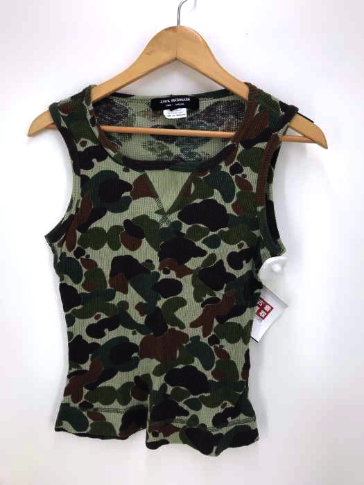 JUNYA WATANABE COMME des GARCONS（ジュンヤワタナベコムデギャルソン） AD2010　迷彩　タンクトップ レディース トップス